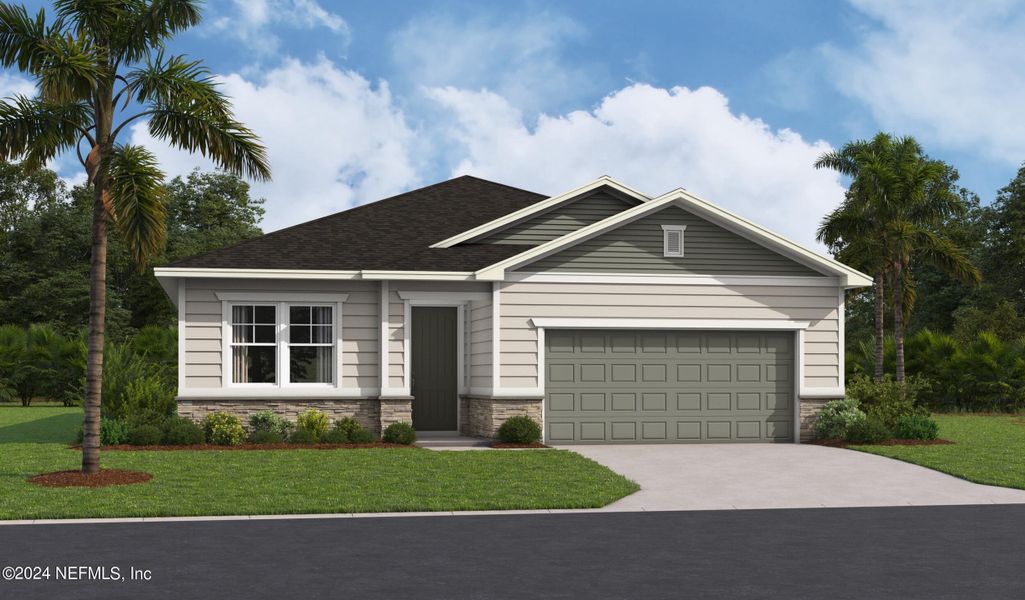 New construction Single-Family house 659 Bartram Downs Road, Orange Park, FL 32065 Slate- photo