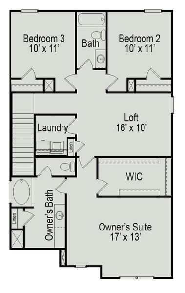 The Brambling Second Floor