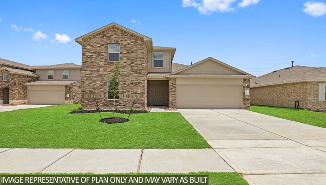 New construction Single-Family house Plan X40M, 11911 Sunshine Park Drive North, Willis, TX 77318 - photo
