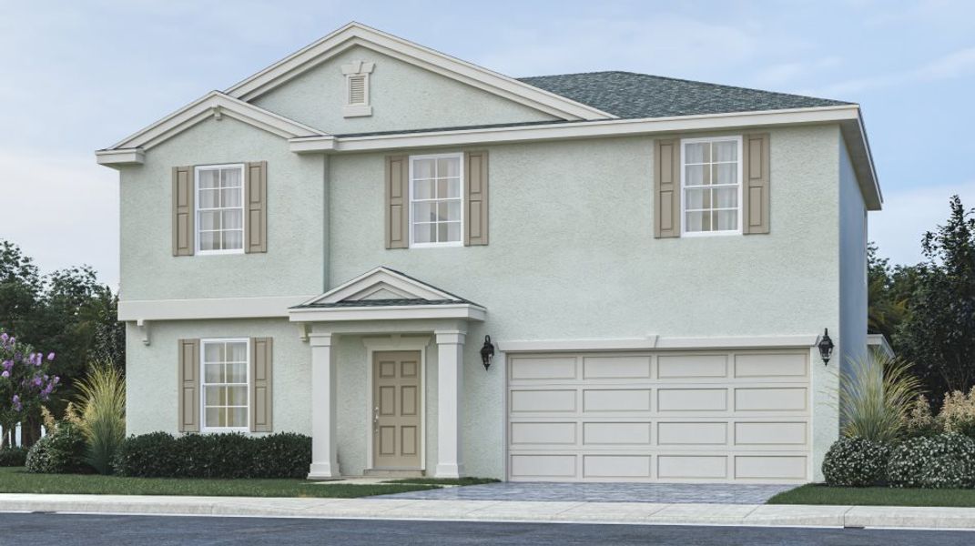 New construction Single-Family house 11076 Nw Middle Stream Dr, Port Saint Lucie, FL 34987 Raleigh- photo