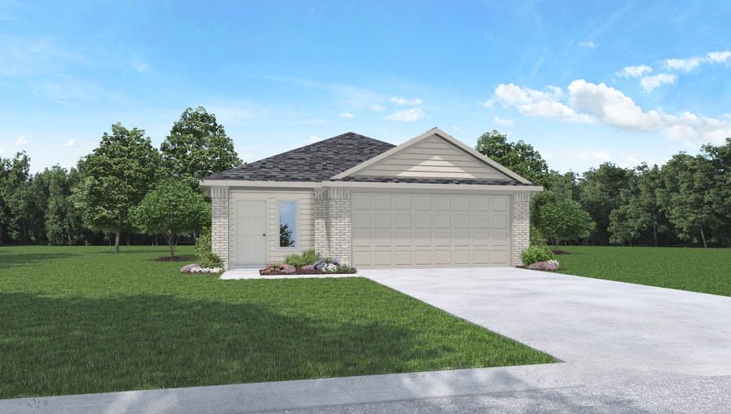New construction Single-Family house 5726 Redstone Gardens Drive, Spring, TX 77373 Plan X30C (Express)- photo