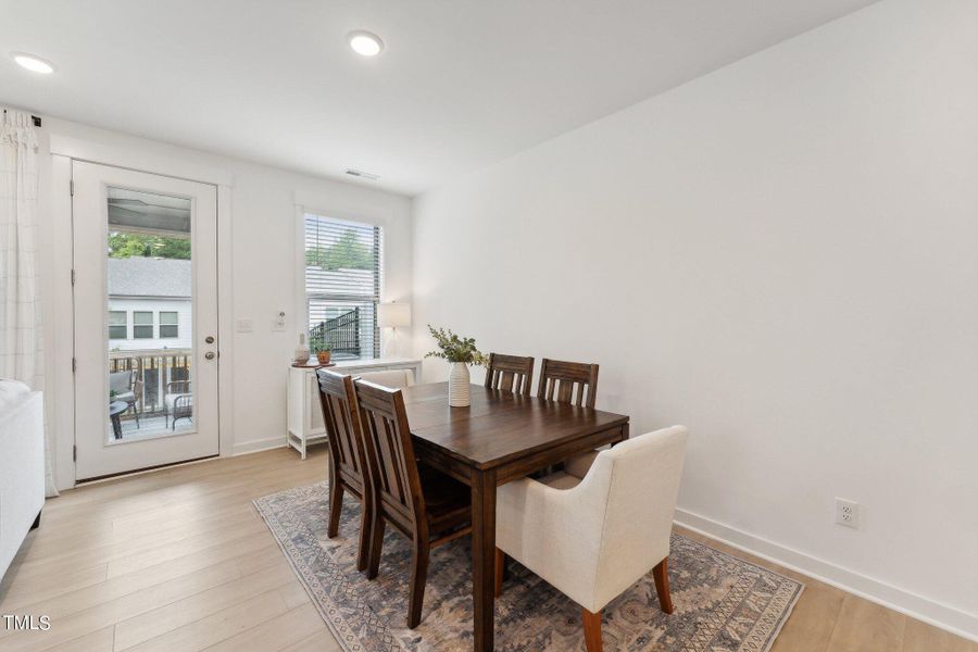 Spacious Dining Room