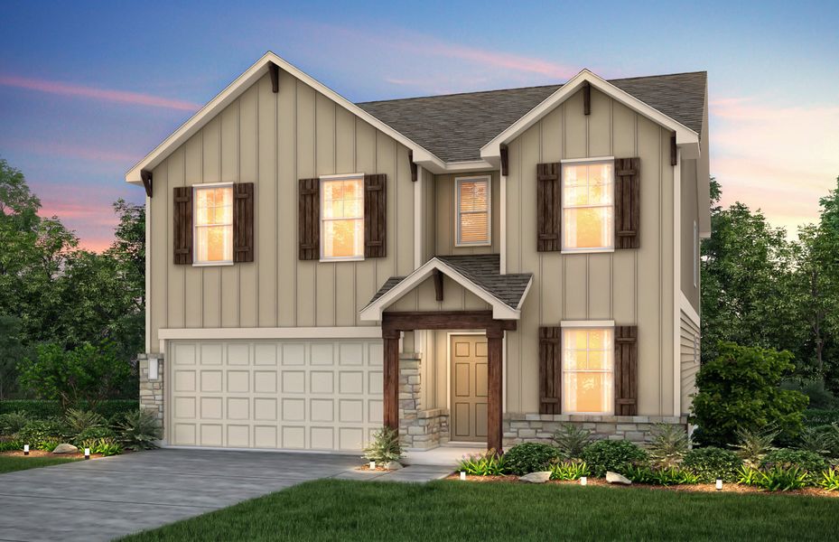 New construction Single-Family house Kisko, 824 Cherrystone Loop, Buda, TX 78610 - photo