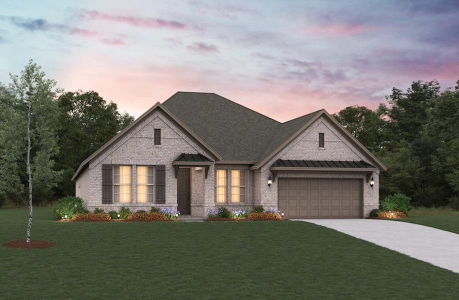 New construction Single-Family house Driftwood, Aria Court, Forney, TX 75126 - photo