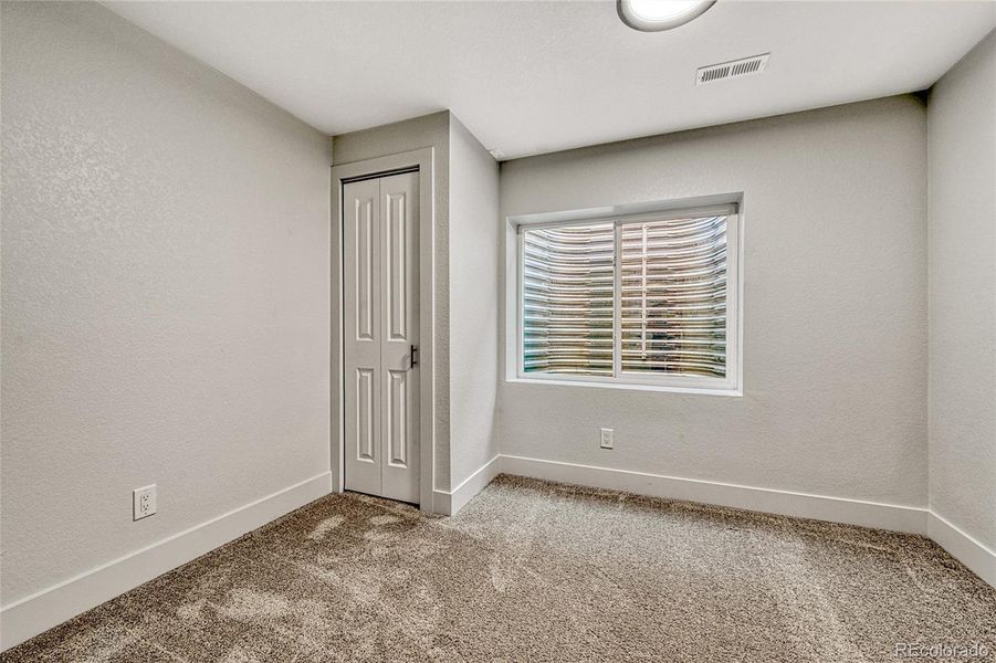 Having five bedrooms allows for plenty of room to grow! Enjoy the plush carpet flooring, spacious closet and easy access to anywhere, including a bathroom.