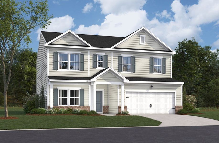 New construction Single-Family house Franklin, 4425 Gehrig Lane, Raleigh, NC 27616 - photo