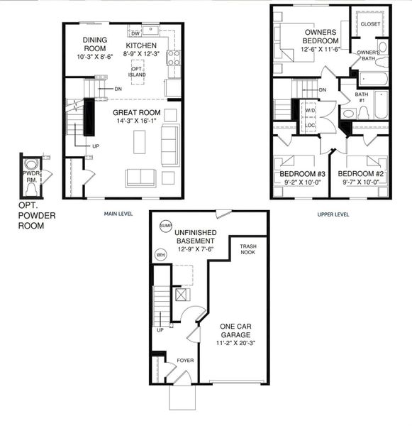 Juniper Floor plan -