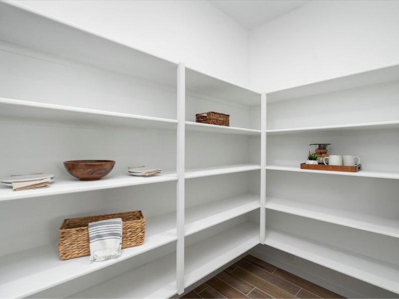 Pantry in Lark Floorplan at Silva Farms