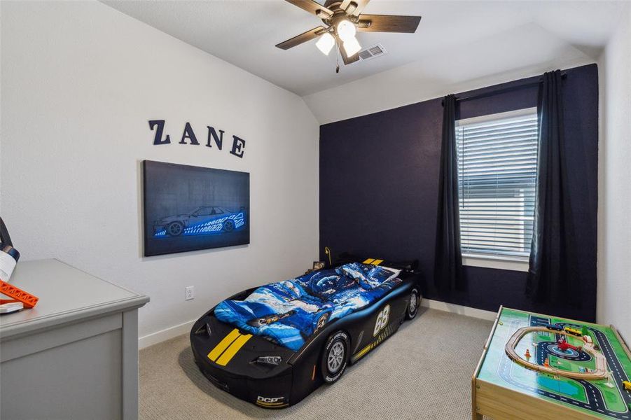 Bedroom 4 up with ceiling fan