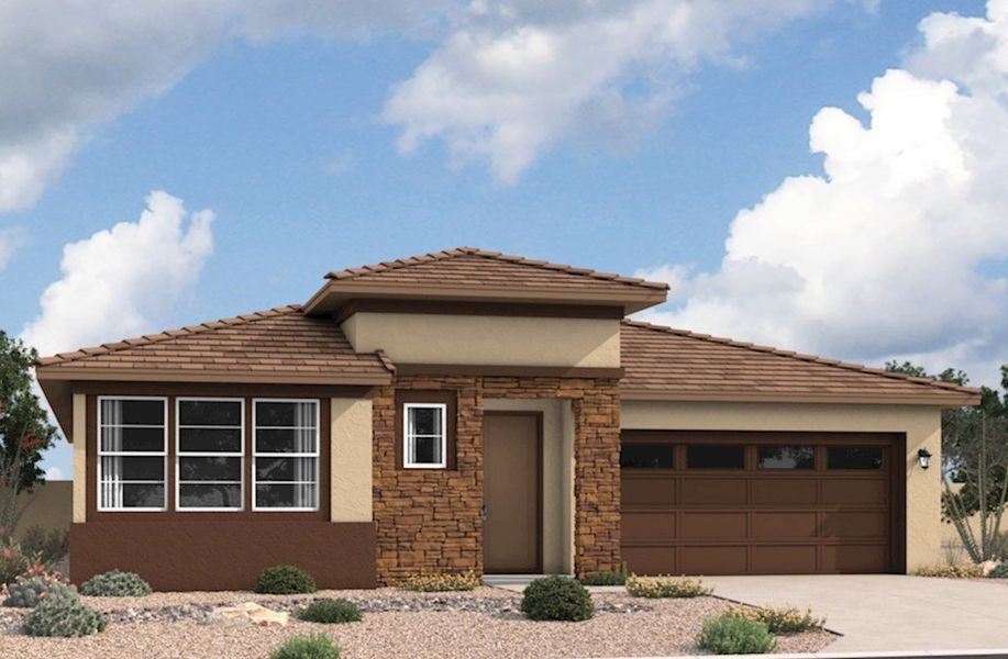 New construction Single-Family house Irwin, 5874 N 194Th Lane, Litchfield Park, AZ 85340 - photo