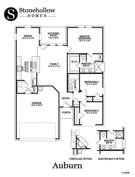 New construction Single-Family house 1226 Anderson Drive, Trenton, TX 75490 Auburn- photo
