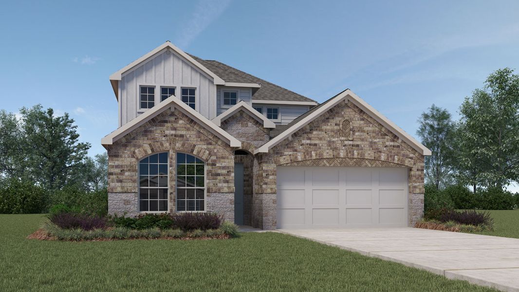 New construction Single-Family house The Fitzgerald, 2108 Ridge Runner Drive, Georgetown, TX 78628 - photo