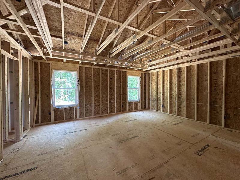 Primary Bedroom Construction Progress