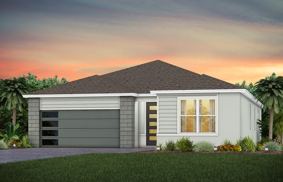 New construction Single-Family house Garnet, 6456 Mossy Wood Avenue, Orlando, FL 32829 - photo