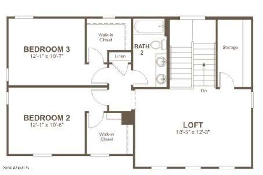 FIRESKY @ ALAMAR-LOT 65-FLOORPLAN 2ND FL