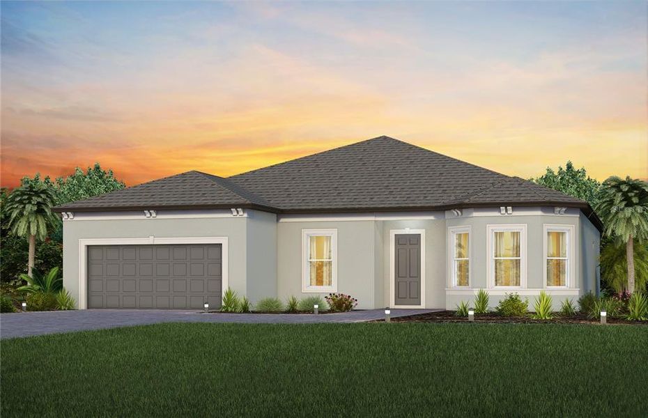 New construction Single-Family house 9313 Barnacle Lane, Parrish, FL 34219 Stardom- photo