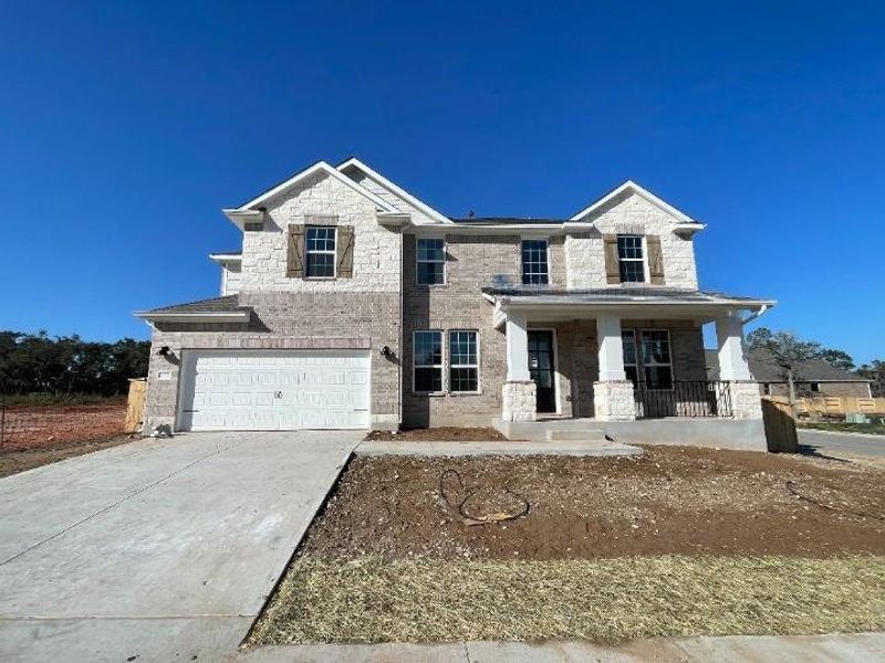 New construction Single-Family house 227 Knockout Rose Dr, San Marcos, TX 78666 William Homeplan- photo