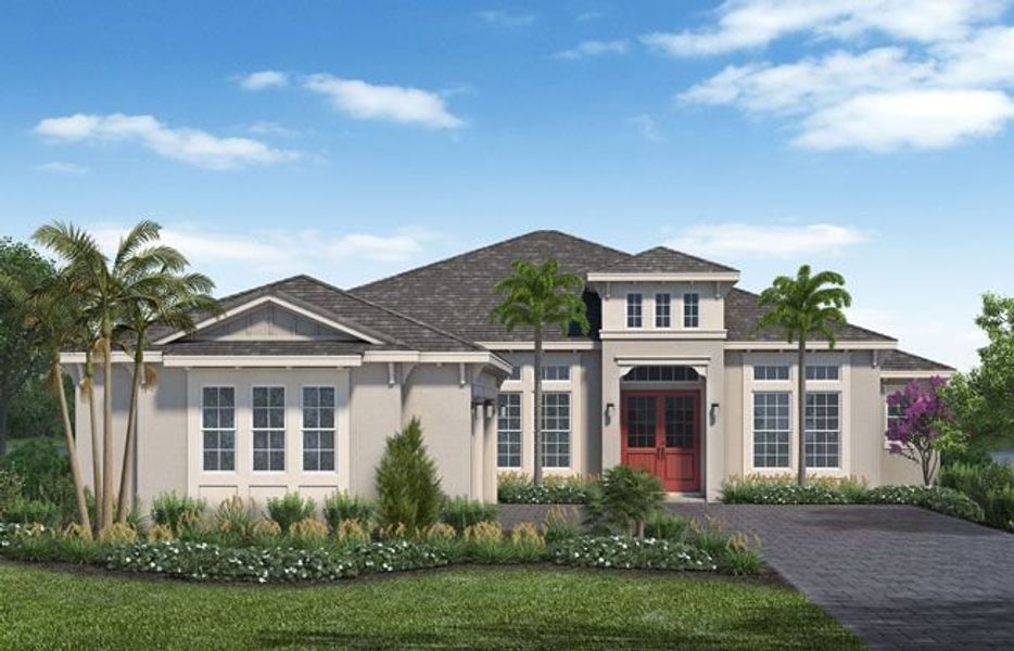 New construction Single-Family house Highland, 16610 Town Center Parkway North, Westlake, FL 33470 - photo