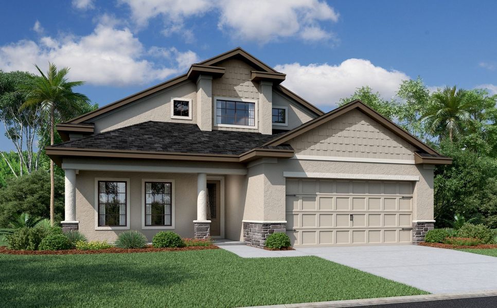 New construction Single-Family house Siena, 11328 Weaver Hollow Road, New Port Richey, FL 34654 - photo