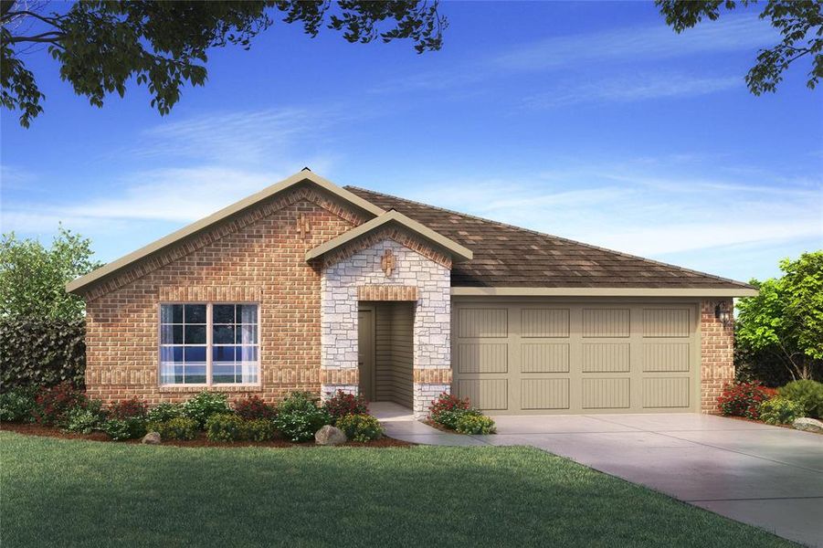 New construction Single-Family house 5212 Boulder Valley Drive, Fort Worth, TX 76179 Natchez - photo