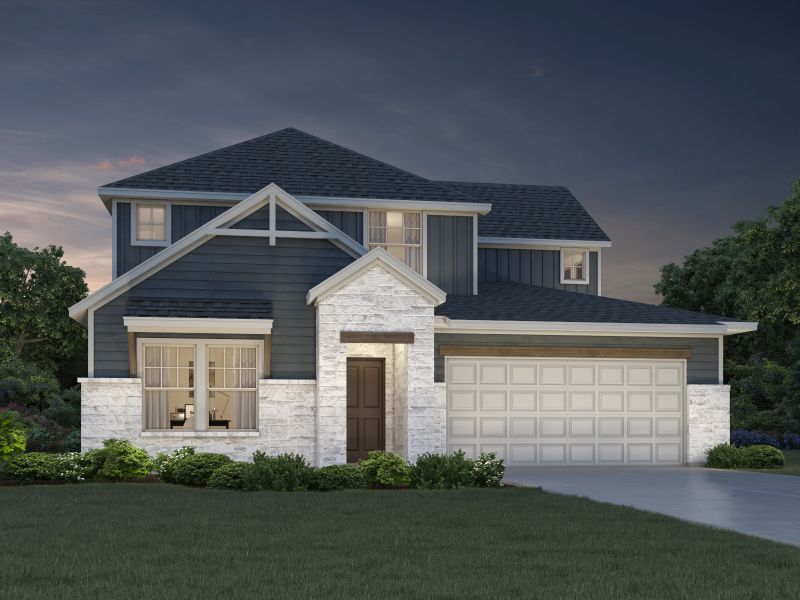 New construction Single-Family house The Pearl (452), 102 Short Toed Swoop, Cedar Creek, TX 78612 - photo