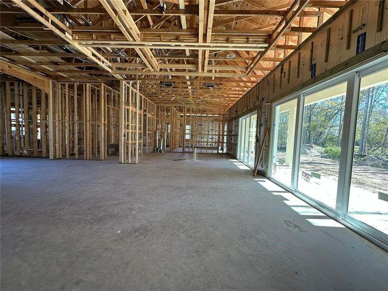 Family Room to Kitchen View