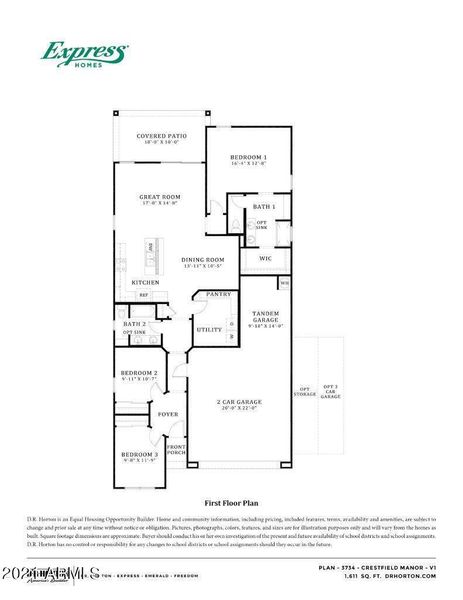 Dove floorplan