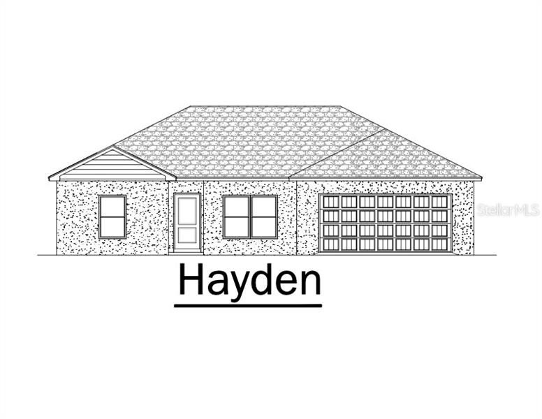 New construction Single-Family house Hayden, 11046 Golden Warbler Road, Brooksville, FL 34613 - photo