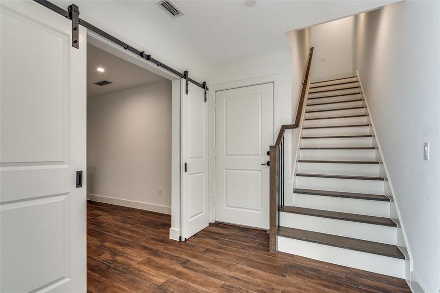 Stairway featuring Wood Stairs