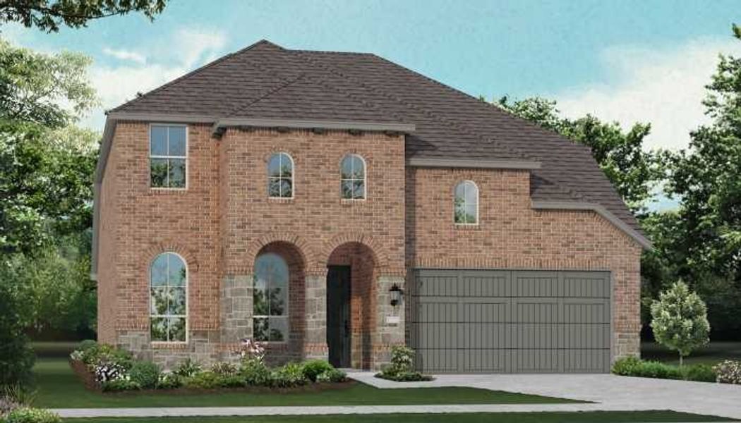 New construction Single-Family house Westbury Plan, 1604 Swan Street, Van Alstyne, TX 75495 - photo
