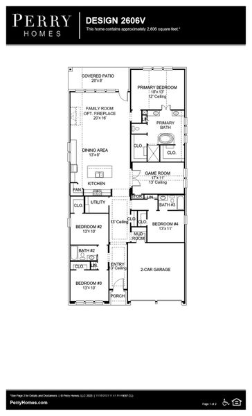 New construction Single-Family house 10739 Twyla Road, San Antonio, TX 78224 Design 2606V- photo