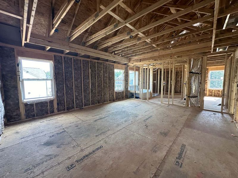 Primary Bedroom Construction Progress