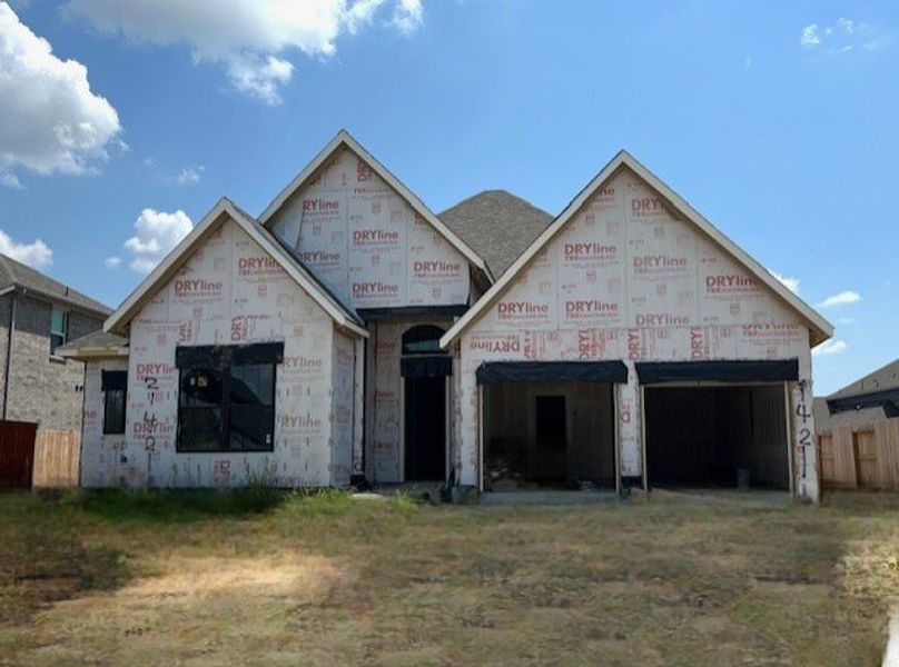 Construction progress - 21421 Oakwood Drive