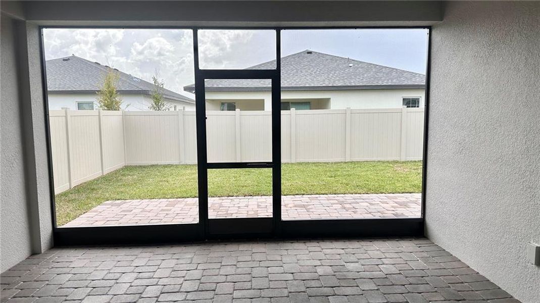 Screened in porch