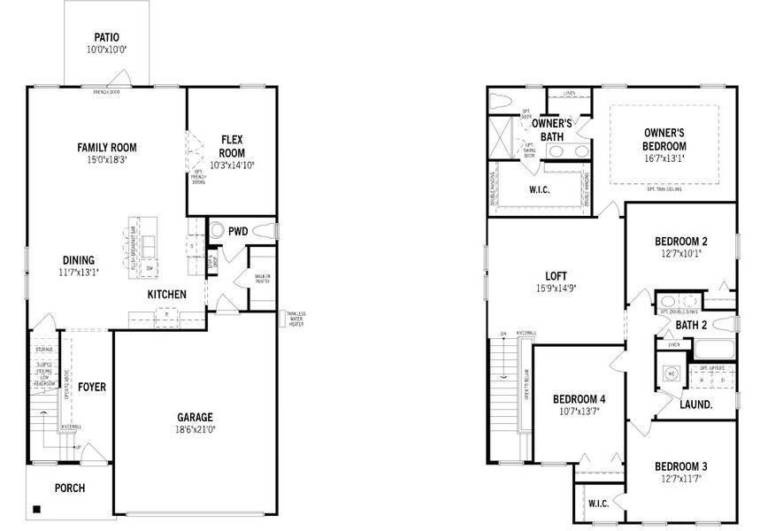 New construction Single-Family house 12929 Holsinger Blvd, Jacksonville, FL 32256 Whitney- photo