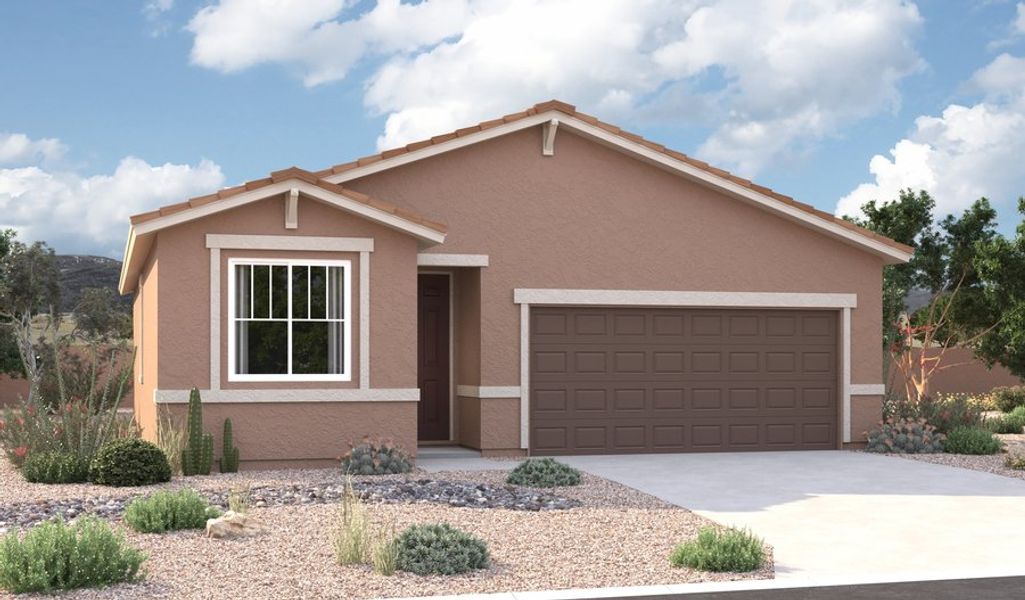 New construction Single-Family house Cypress, 21735 E. Treasure Road, Red Rock, AZ 85145 - photo
