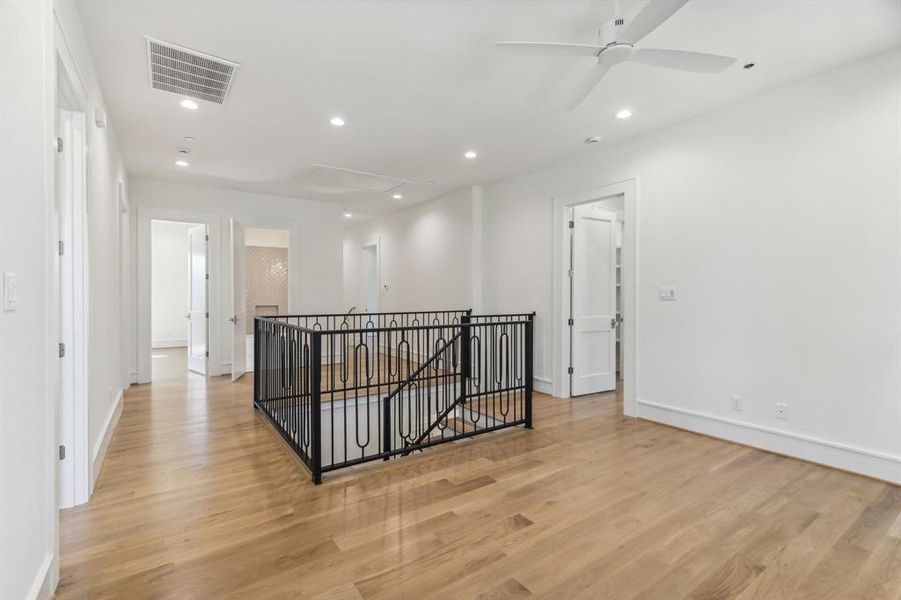 All of the bedrooms in the home are en-suite. This is just one example of the five secondary bedrooms.