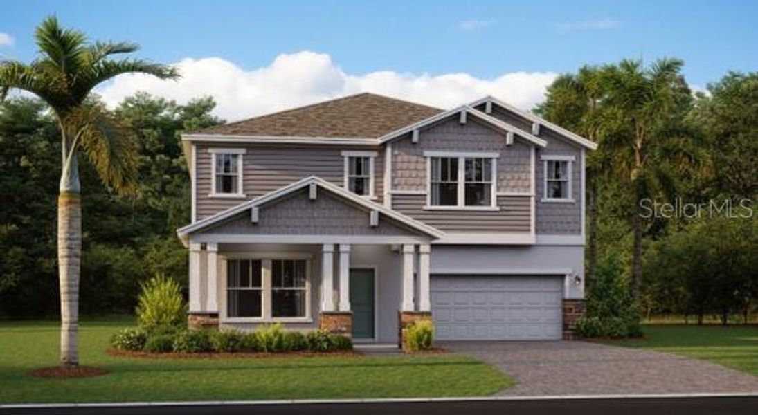 New construction Single-Family house 2539 Runners Cir, Clermont, FL 34714 Douglas- photo
