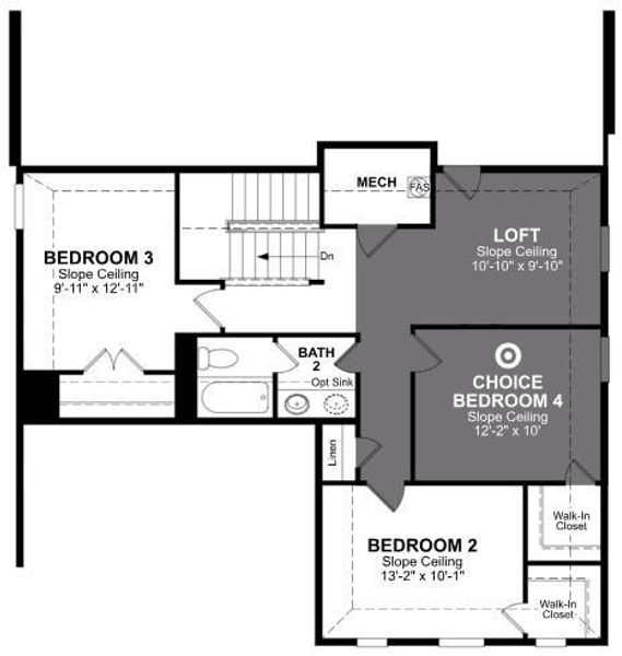 Beazer Homes Verandah Cascade Floorplan.