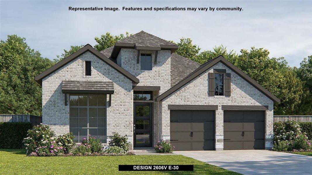 New construction Single-Family house Design 2606V, 330 White Barn Cove, Boerne, TX 78006 - photo