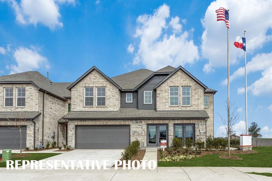 Visit our state of the art model home to see all of the new and exciting plans being offered in Celina Hills! REPRESENTATIVE PHOTO OF MODEL HOME.