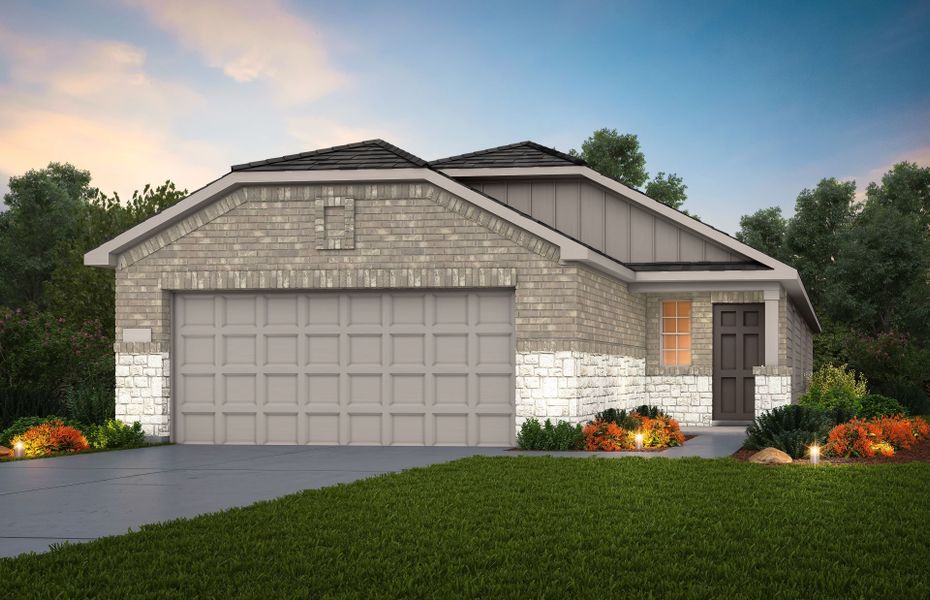 New construction Single-Family house Beeville, 117 Chestnut Gate Drive, Willis, TX 77378 - photo
