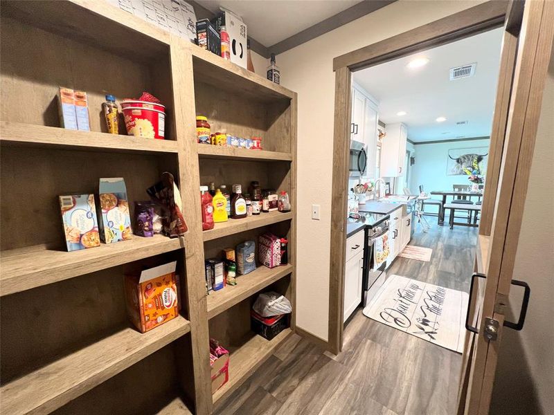 Pantry with sink