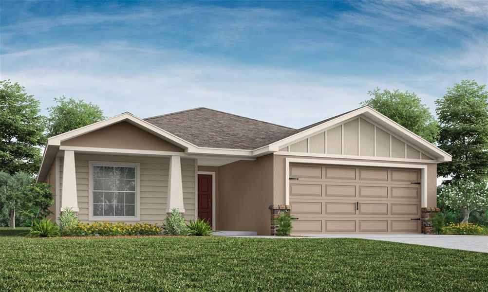 New construction Single-Family house 12255 Cypress Branch Street, Riverview, FL 33579 Parker- photo