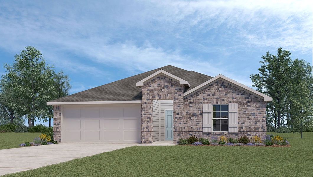 New construction Single-Family house 219 Blanco Drive, Huntsville, TX 77340 Kingston- photo