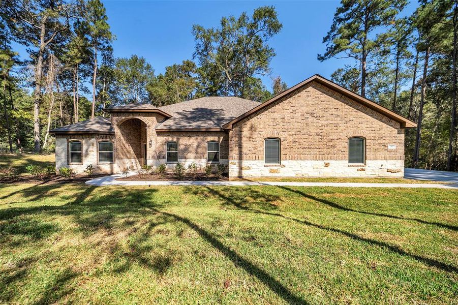 Sample home exterior front