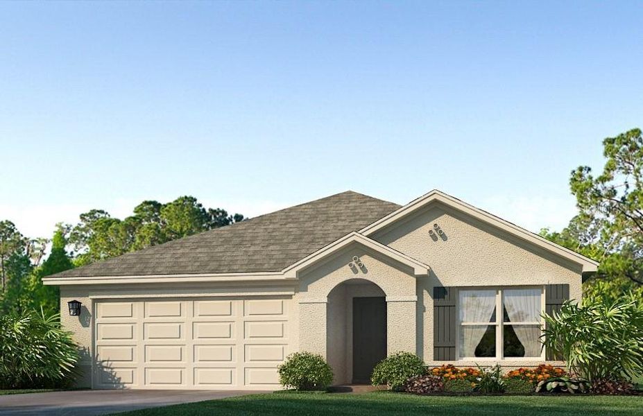 New construction Single-Family house 1416 Orchardgrass Circle, Parrish, FL 34219 Aria- photo