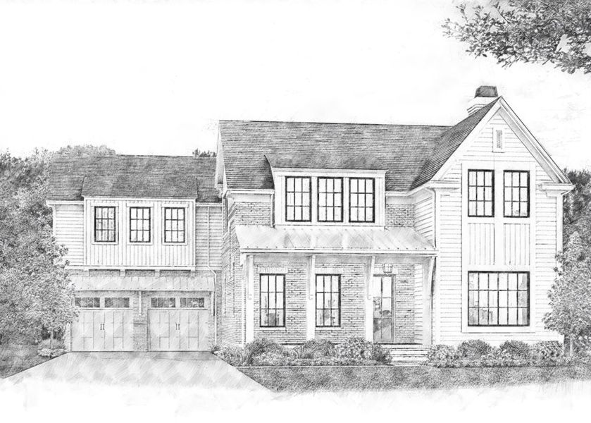 New construction Single-Family house Grace, 3421 Blue Ridge Road, Raleigh, NC 27612 - photo