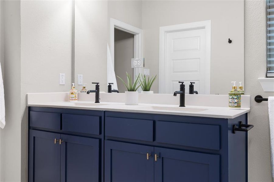 Primary bathroom - double sink