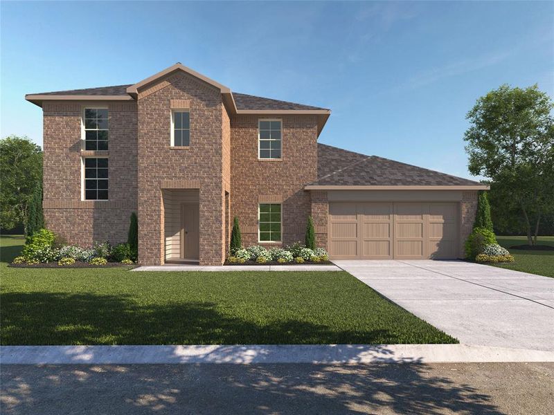 New construction Single-Family house 7403 Plains Lodge Lane, Richmond, TX 77469 Lancaster - photo